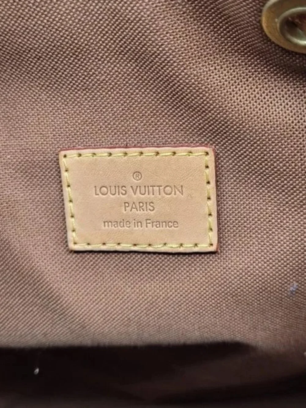 LOUIS VUITTON Monogram Canvas Backpack Sac Ad Bosp